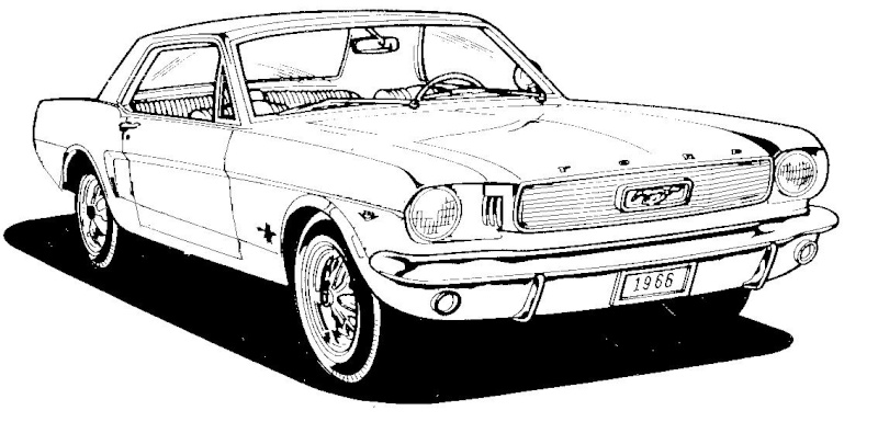 Mustang à colorier  1966_m11