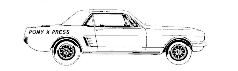 Mustang à colorier  1966_m13