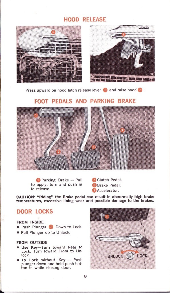 Le manuel du propriétaire enregistré en anglais pour la Mustang 1967, édition Américaine 1967_114
