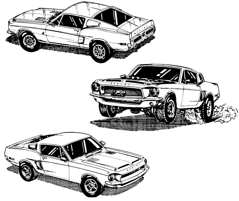 Mustang à colorier  1968_310