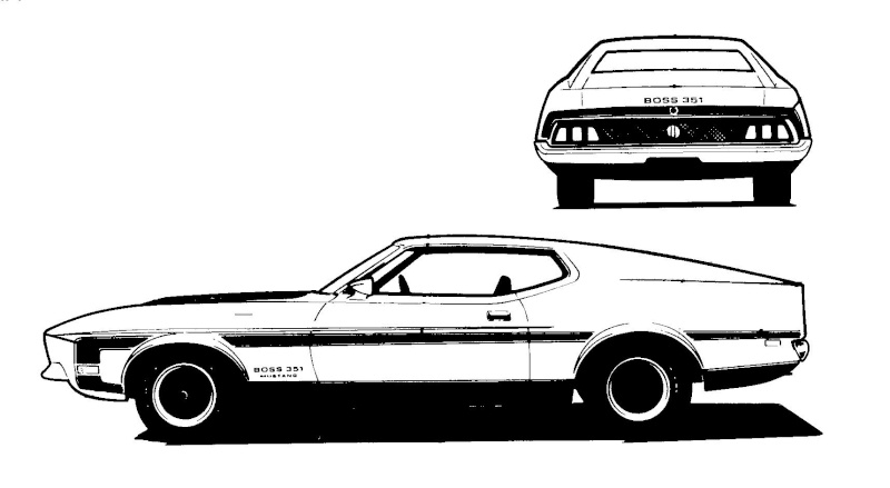 Mustang à colorier  1971_m11