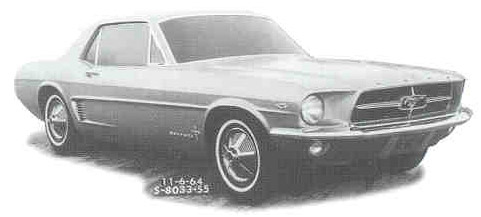photo des première idées et/ou de prototype Mustang 1967 Cata_112