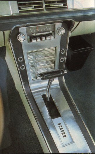 lumière - (67) Option, groupe de lumière témoin (Convenience control panel)  pour Mustang 1967 Datail10