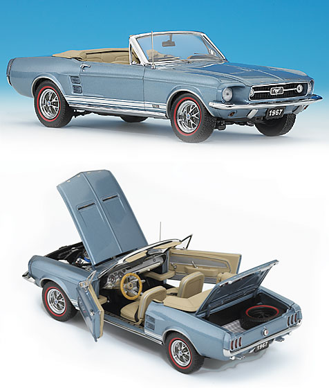 Les Mustang 1967 à l'échelle 1:24 Frankl10