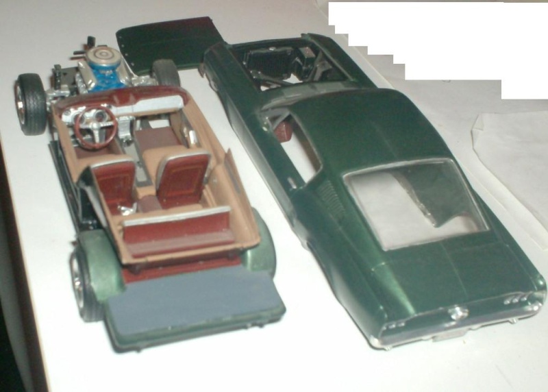 Modèle à coller de Mustang 1967 ou 1968 Martin13
