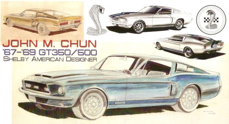 Shelby American Designer: John M.Chun, 1967-69 GT-350/500 Numari11