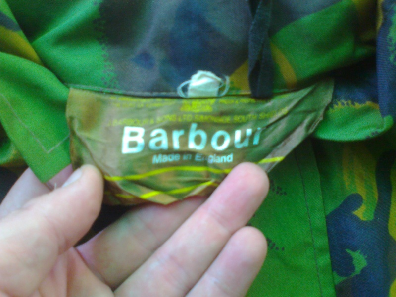 Barbour Dpm rain coat Photo047