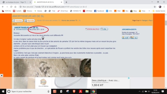 date de parution