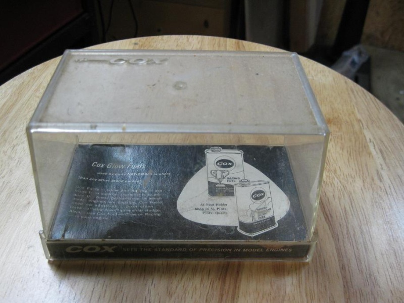 Given Away ! (Give-Away for Postage)  Plastic Display Box for Cox Engine Displa10