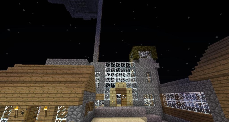 The Emperor's Minecraft House. It's pretty nice. Gotta say. House110
