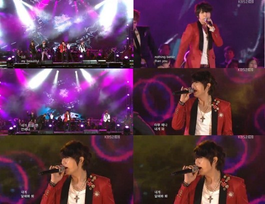 Hyunseung hace una linda equivocación durante el ‘KBS New York Korea Festival’ 20111024
