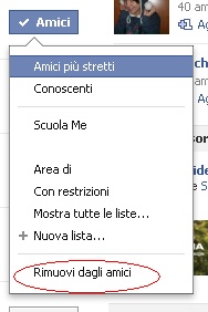 Come eliminare un amico da Facebook 2011 Amici310