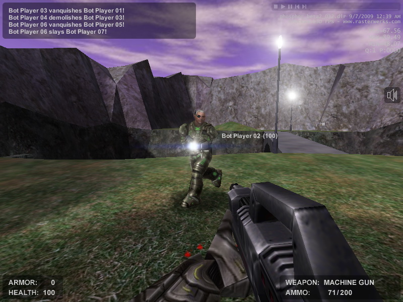 Giochi di guerra multyplayer sul browser - Rasterwerks Firefo11