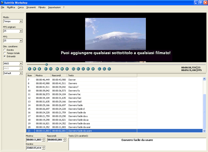 tutorial - Come creare sottotitoli per Youtube (programmi + tutorial) - Subtitle Workshop Subtit10