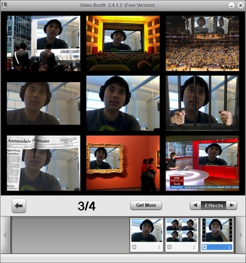 Effetti speciali per la webcam - Video Booth Video-11