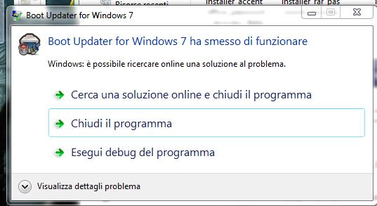 Personalizzare la scritta iniziale dell'avvio di Windows 7 - Windows 7 Boot Updater Wiu8om10
