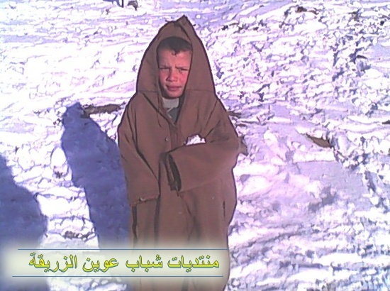 صور الثلوج في قرية عوين الزريقة  2012-019