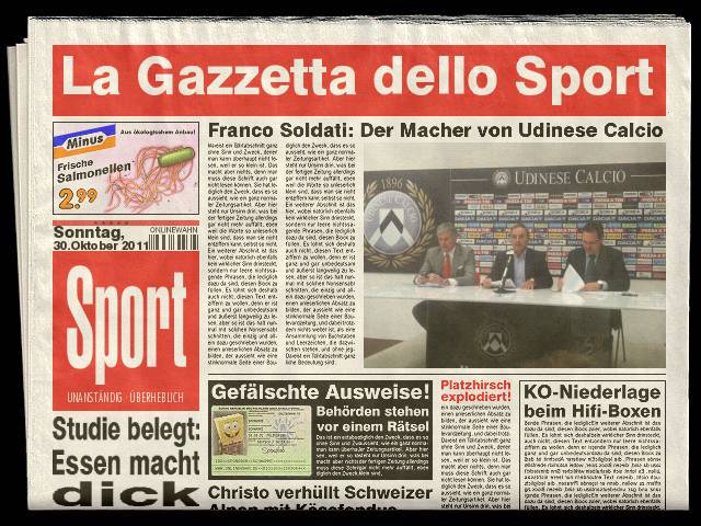 La Gazzetta dello Sport (Udinese Calcio) Z-bild11