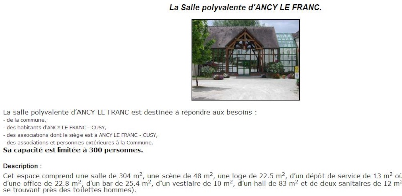 Salon avec des flippers à Ancy le Franc Arcy_l10