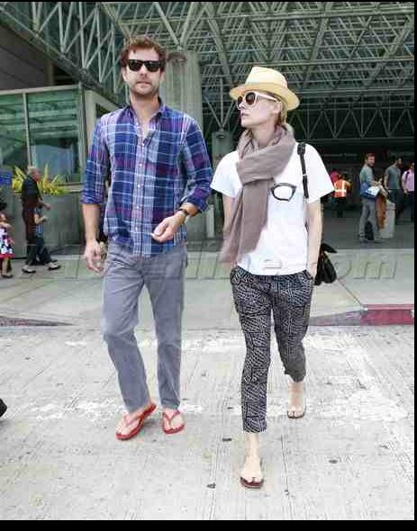 Joshua Jackson y Diane Kruger de vuelta en USA (Junio 2012) 714