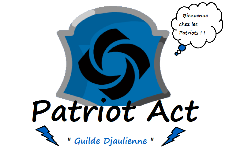 L'histoire du Chef  et de la naissance de Patriot Act. Logo_g10