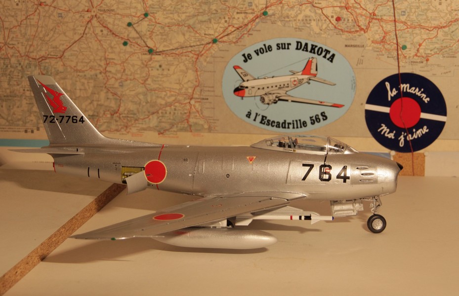 NORTH AMERICAN F-86 SABRE JASDF  North112