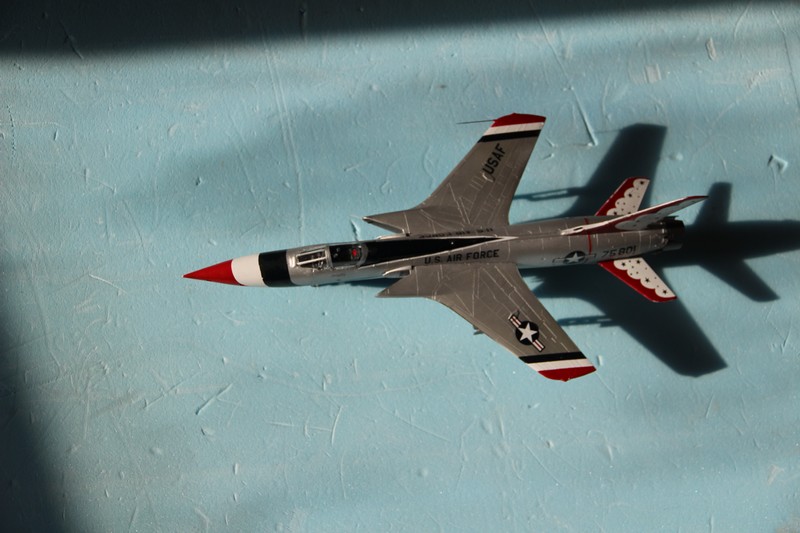 [Revell (Monogram)] REPUBLIC F-105B Thunderchief THUNDERBIRDS  1/48  (conversion) Republ54