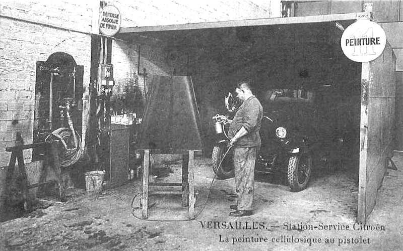 Garages Citroën avant guerre Peintu10