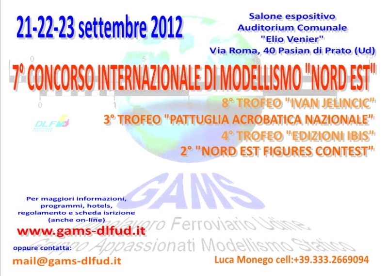 SDM - 7° Concorso Internazionale di Modellismo "Nord Est" - 21-23 settembre 2012. Volant10