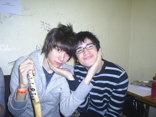 Ryan Ross and Brendon Urie Tumblr64