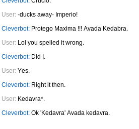 Cleverbot Chats Screen10