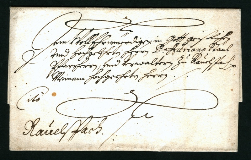 Vorphilatelie Österreich - Briefe aus der Vormarkenzeit Voorph10