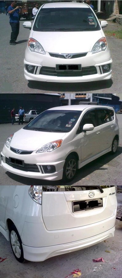 Perodua Alza Bodykits Mugen10