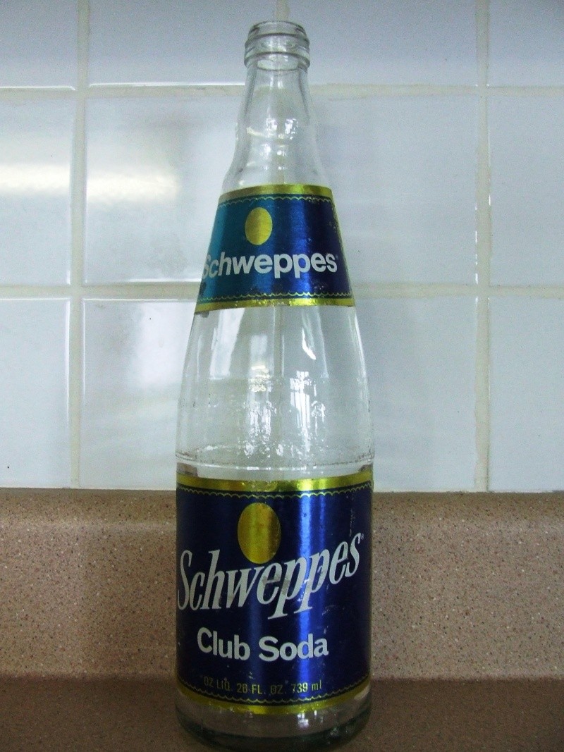 Pure Spring Beverages circa 1940 - 7oz - Embossée et verte! Dscf5538