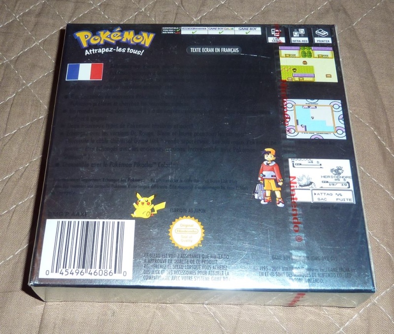 [ESTIM] POKEMON ARGENT BLISTER NINTENDO P1060544