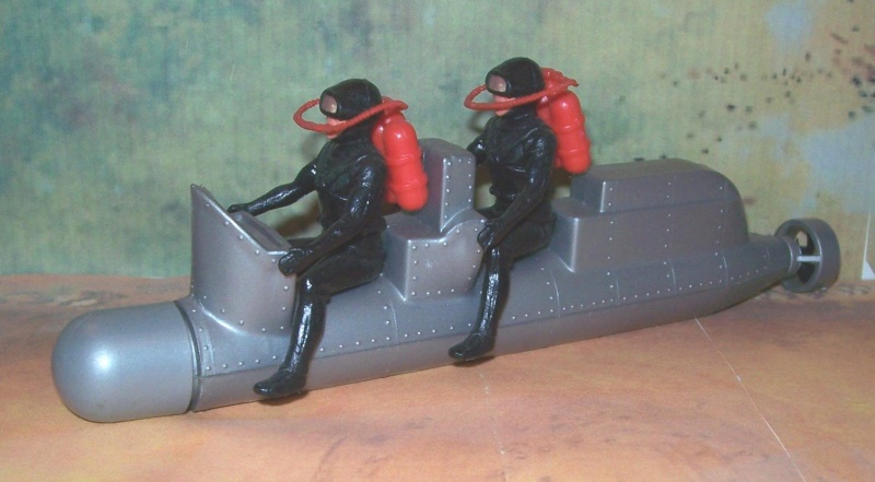 Frogmen Attack Craft / Underwater Submarine / Jungle Patrol Boat Frosch11