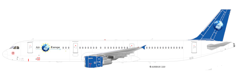 Compagnie AirEurope Airbus13