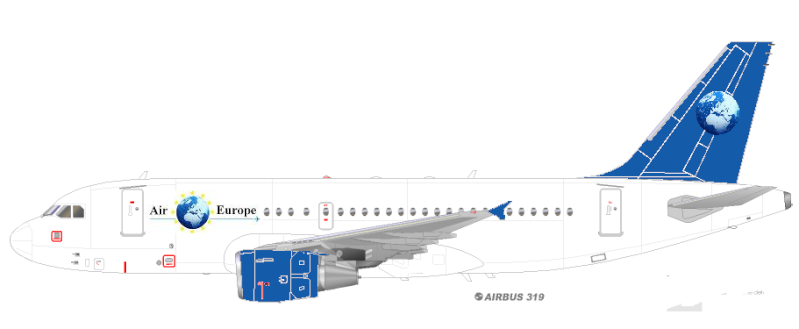 Compagnie AirEurope Airbus18