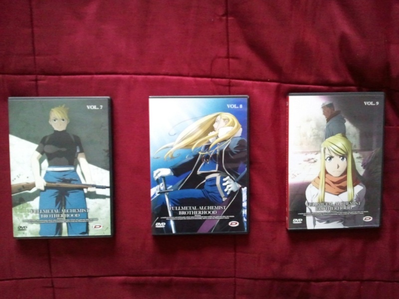 DVD Fullmetal Brotherhood vol 7,8,9 Photo027