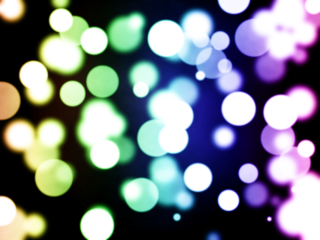 How to make a Bokeh effect background in Gimp! Can be used as textures on graphics! Rainbo10