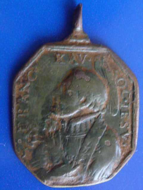Médaille St-François-Xavier & St-Ignace - XVIIème 01_110