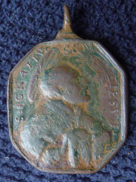 Médaille St-François-Xavier & St-Ignace - XVIIème 01_310