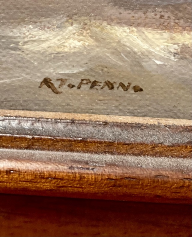 Help with signature: R T Penna? A T Penn?  03242b10