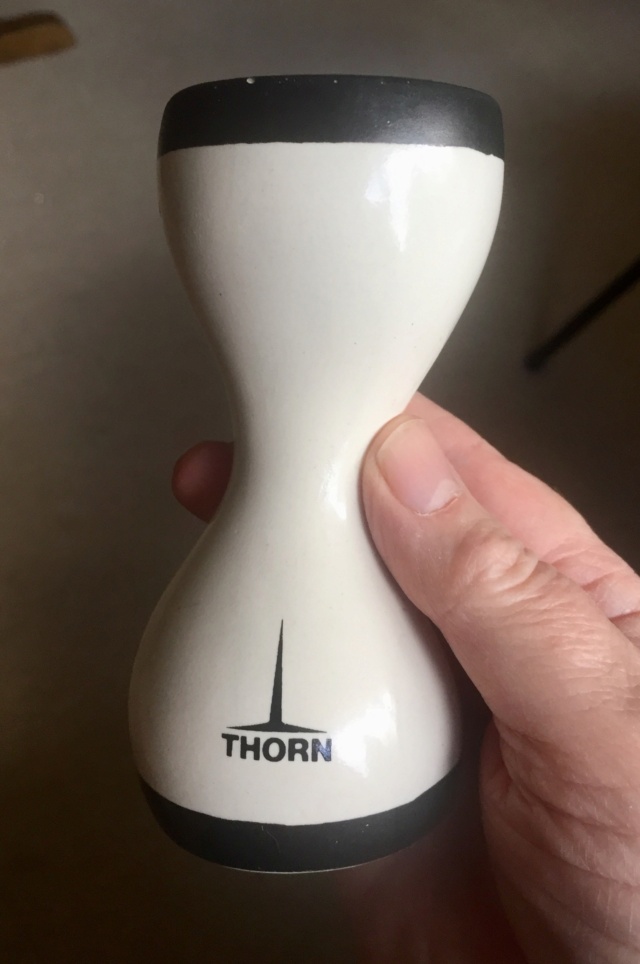 Egg cup with face. Thorn logo 1b30ba10