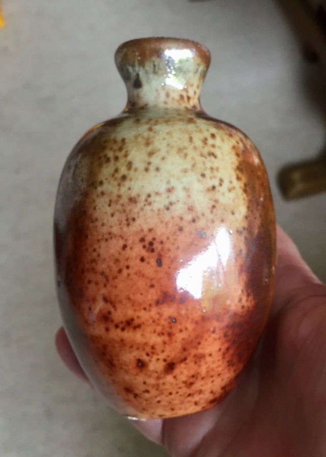 Shino bud  vase, mystery TM mark  22727110
