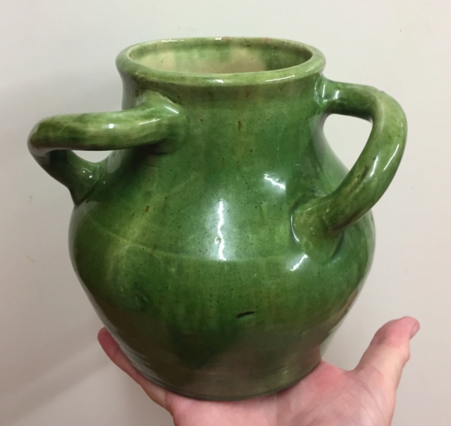 Green glazed pots - Belgium Art Pottery (not Farnham) - Page 2 2cbcfc10