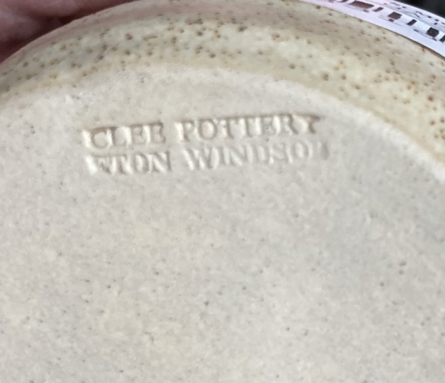 Tony Clee Pottery, Eton Windsor 4f2a3c10