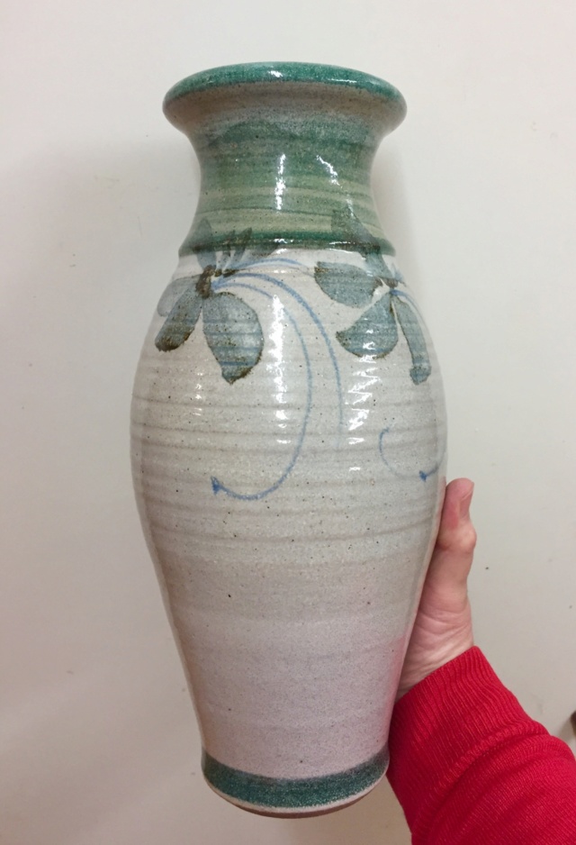 Janet Holding, Old Nick, South Africa, tall vase  62e2e410