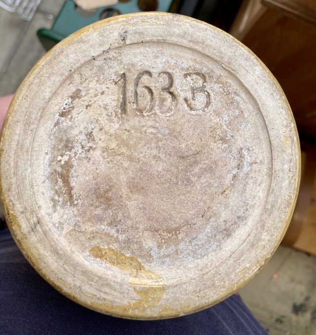 Chinoiserie stoneware vase numbered 163B - Bretby?  65580010