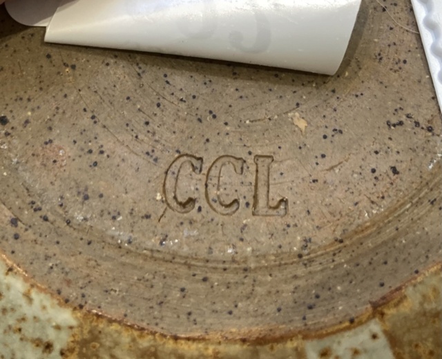 CCL mark, Claire Célia Lambert, Dour Pottery, Suffolk and Belgium  801bd510